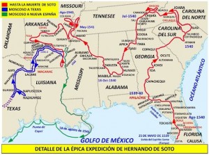 The Great Expedition Of Hernando De Soto In 1538 Through The North 